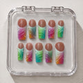 Tropical Swirl Press-On Nails