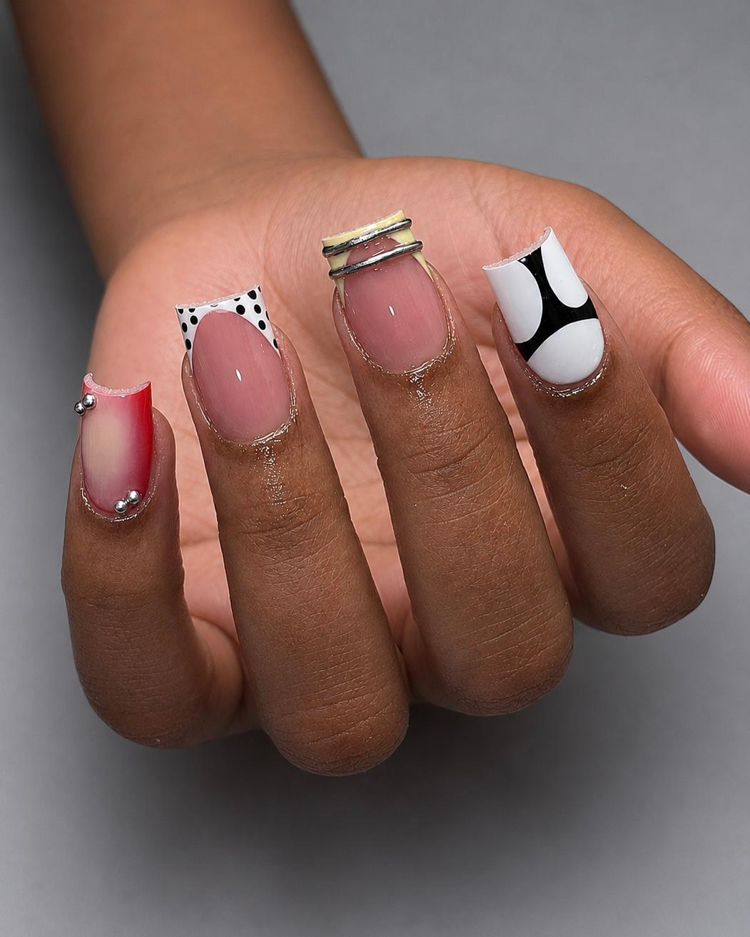 Styled nail art set