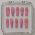 Chrome Candy press-on nails