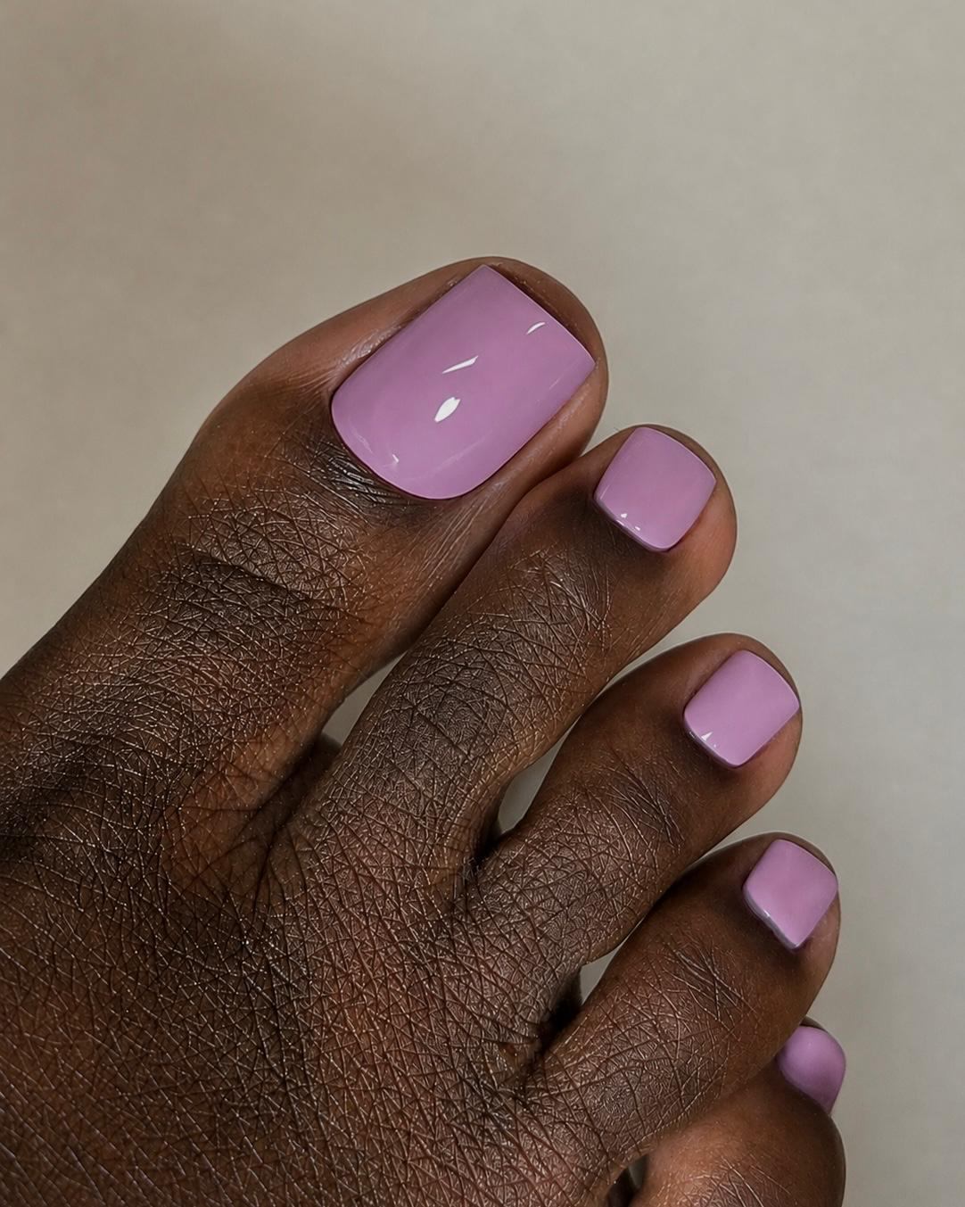 Soft Lilac Pedicure